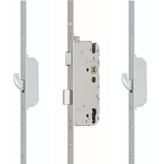 Hook bolt lock in the front door